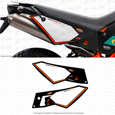 Zeta Graphics Set Aufkleber Rücktabelle KTM Adventure 990 2006-2013 Custom