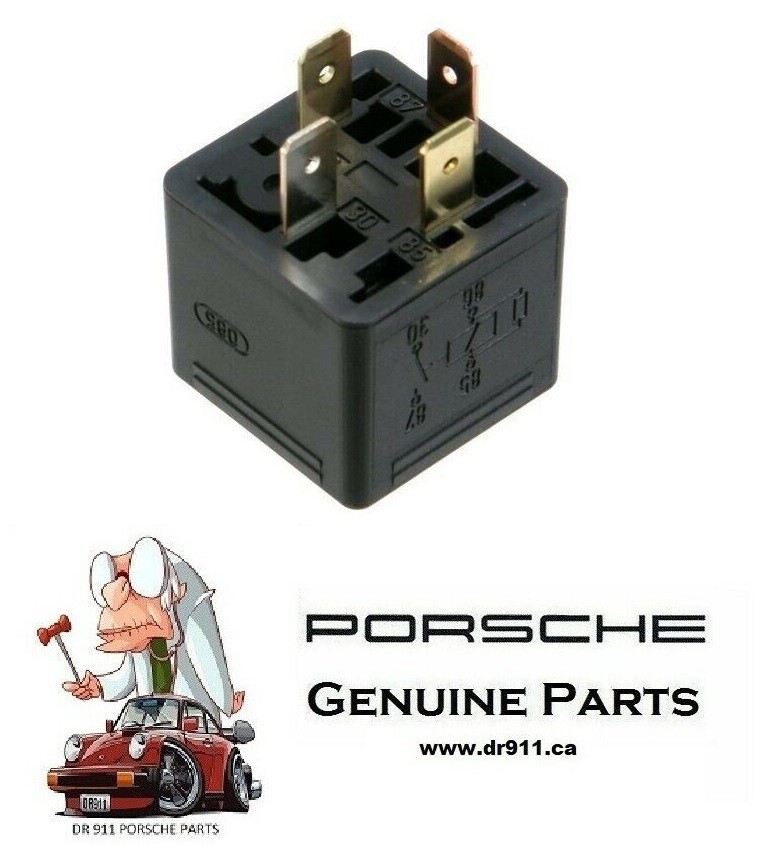 Porsche Cayenne Panamera Air Suspension Compressor Relay 95561501001 OEM BOSCH D-image