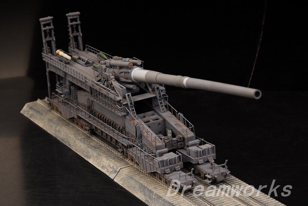 1/350 Scale Schwerer Gustav 80cm Railroad Gun (DUUFX6UKH) by wachapman