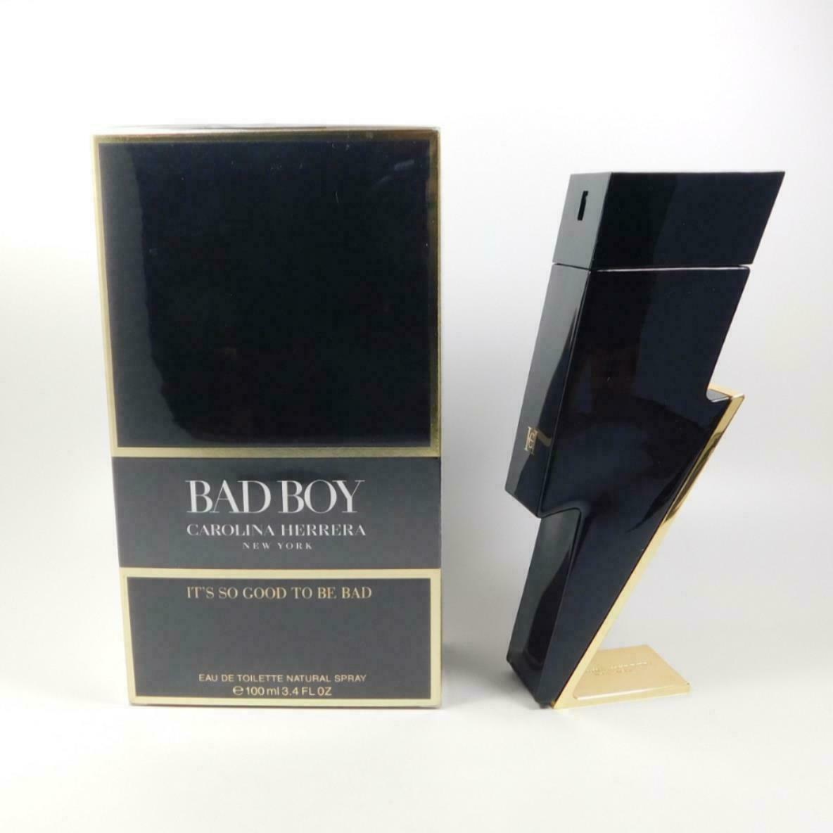 BAD BOY by Carolina Herrera New York 3.4oz 100ml Eau de Toilette