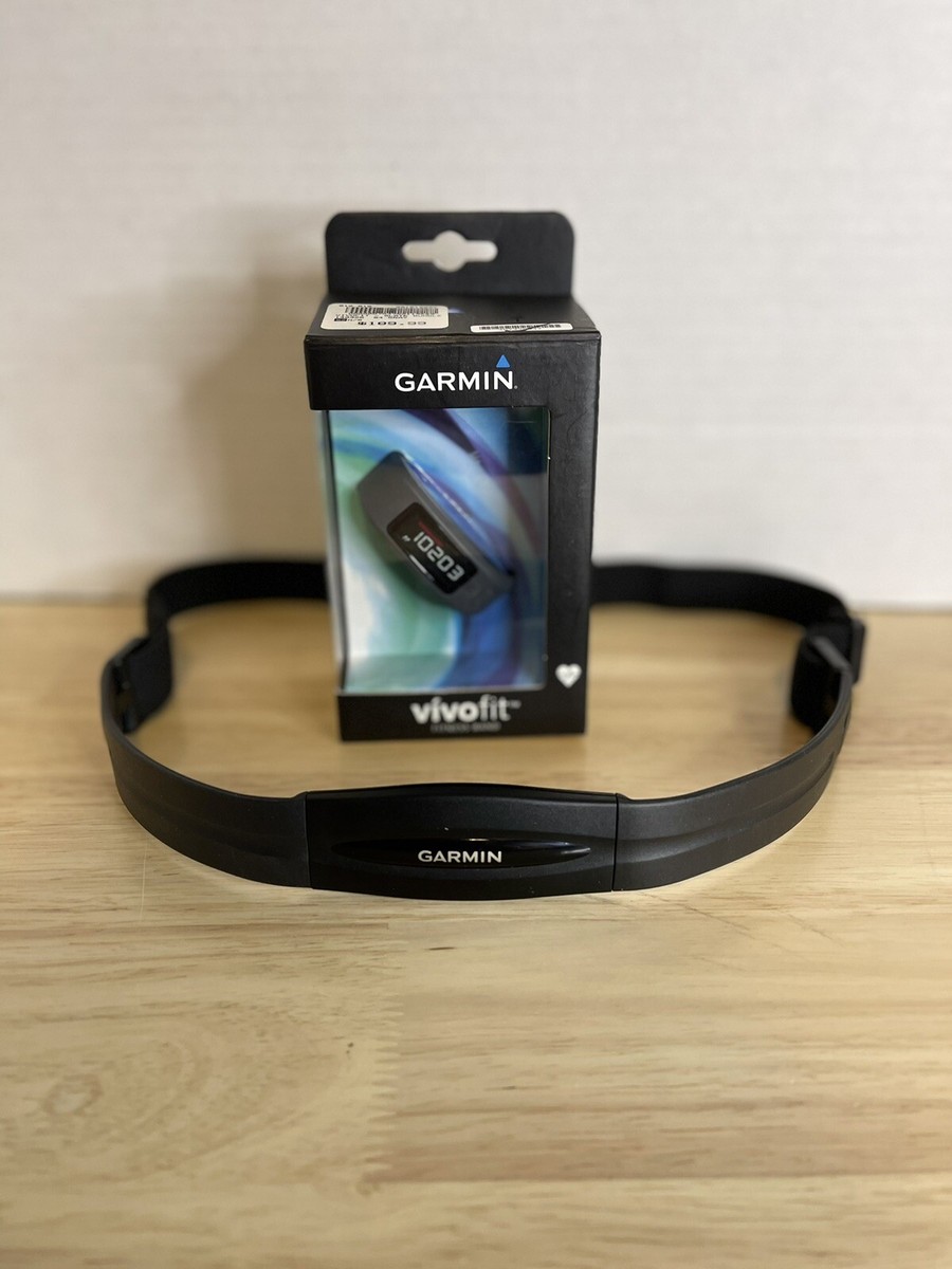 Garmin Vivofit Activity Tracker Black Band New Battery Heart