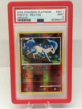 2009 Pokemon Ponyta Platinum Arceus Shiny Reverse Holo Rare #SH11 PSA 9 on eBay