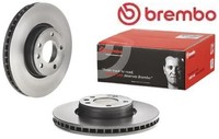 2X Bremsscheibe Brembo 09.5749.11 2 Bremsscheiben Vorderachse Vorne FüR Opel