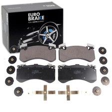 EUROBRAKE BREMSBELÄGE SATZ VORDERACHSE PASSEND FÜR AUDI A6 A7 A8 BREMSEN |