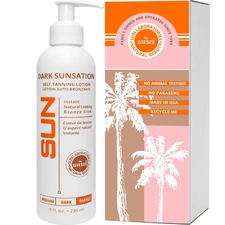 Sun Laboratories By Giesee Dark Sunsation Sunless Tanning Lotion 8 oz - Ultra Da
