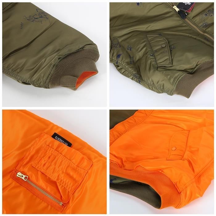 vetements Reversible Hooded Bomber Jacket 63238811 image 7