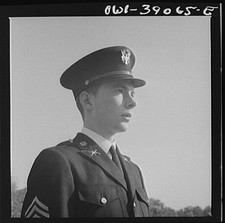 Washington D.C. 1900s Woodrow Wilson High School Cadet Corps Portrait