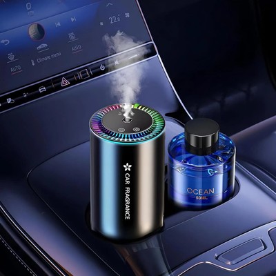 Auto Diffusor Lufterfrischer LED Cloud Mist Smart Autoduft Lufterfrischer, NEU