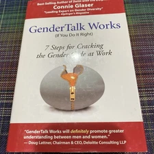 GENDER TALK WORKS (IF YOU DO IT RIGHT) ~ CONNIE GLASER ~ HARD COVER