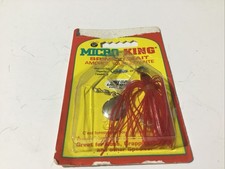 Strike King Micro King Spinner Bait Fishing Lure On Card NOS.