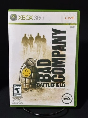 Battlefield Bad Company (Microsoft Xbox 360, 2008) No Manual - Tested