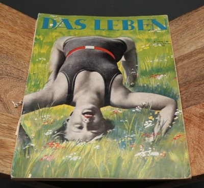 1932 Das Leben German Art Photography Magazine Weimar Era Leipzig Nude Study