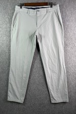 Vineyard Vines Gray Performance Golf Chino Stretch Pants Mens 34x30 fit 34x28 