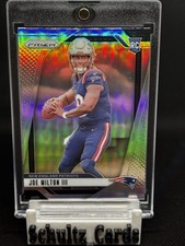 Joe Milton III 🔥 2024 Panini Prizm #354 Silver Prizm SP Rookie Card RC Patriots
