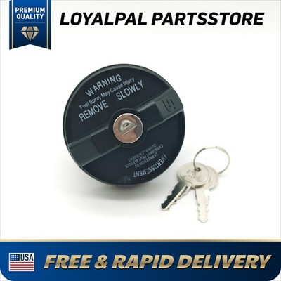 NEW Locking Gas Fuel Cap 5278655AB For Chrysler Jeep Dodge Ram 01-25 W/ Keys US