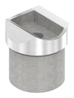 Rohrsattel Edelstahl V2A Ø 33,7 Mm Steckfitting GeläNder Handlauf