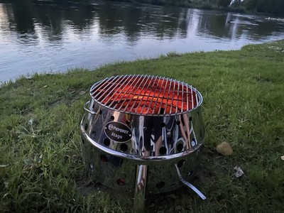 Petromax Atago Holz Holzkohle Grill Feuerschale Feuerstelle Campinggrill Top