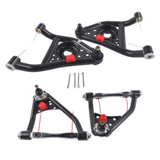 Front Tubular Upper Lower Control Arms Set A Body Fits for Chevy Nova Camaro Bui