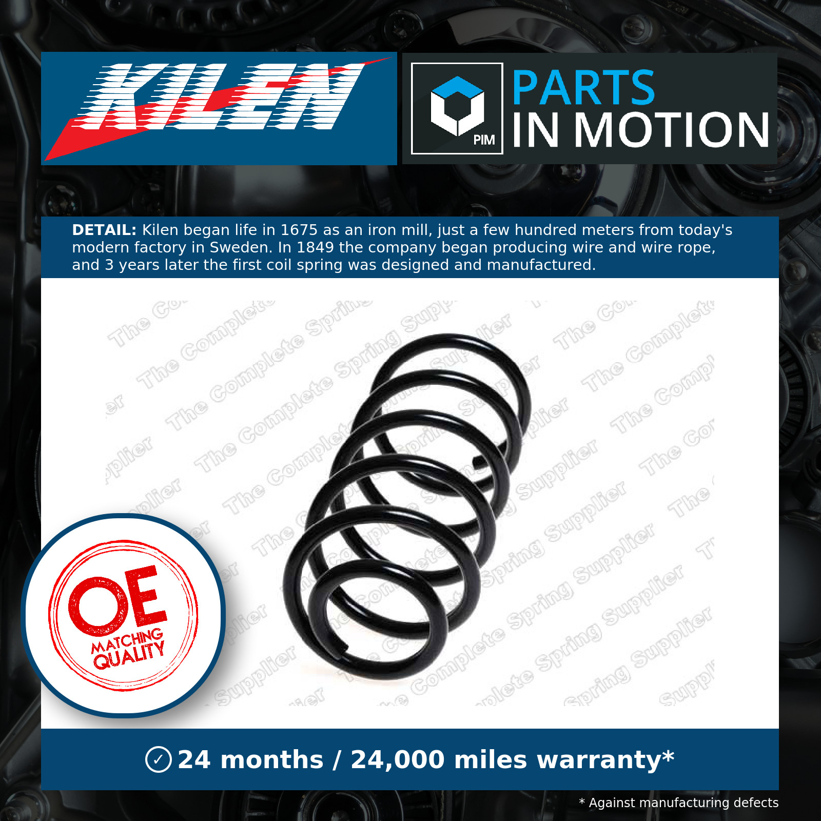 SUSPENSION SPRING 4263488 FOR OPEL A 13 DTC/Z 13 DTJ 1.2L 4cyl CORSA D - Image 5
