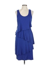 Karen Kane Women Blue Cocktail Dress L