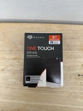 Seagate One Touch 2TB, External (STKB2000400) Sleek External Drive NEW