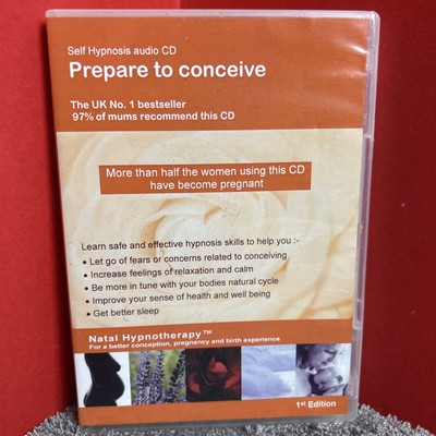 Prepare to Conceive, Maggie Howell, Self Hypnosis Audio CD, Natal Hypnotherapy