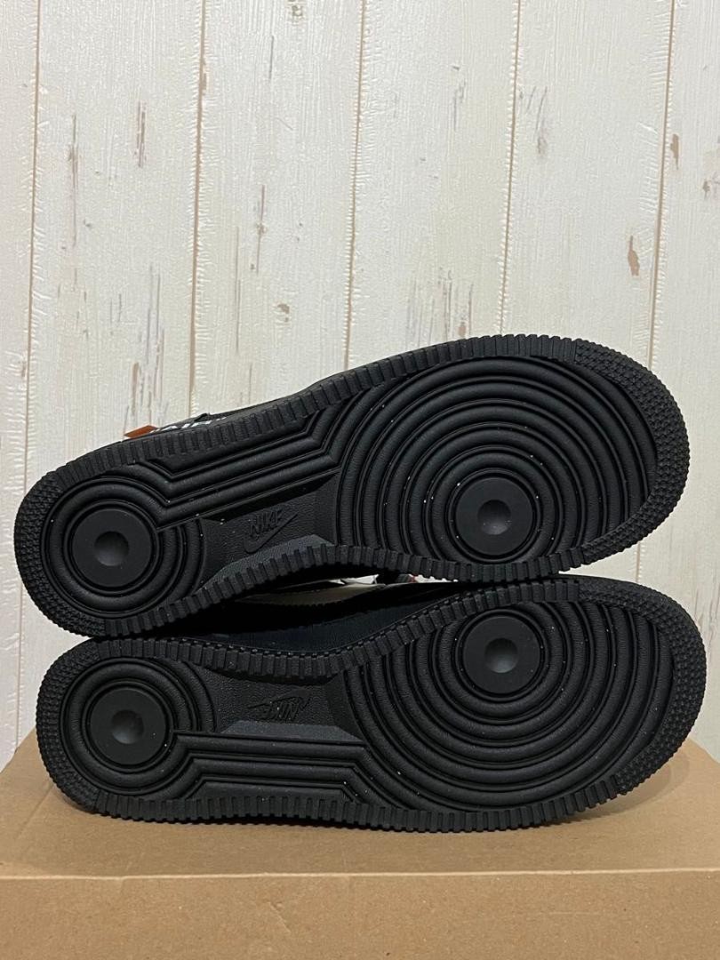 OFF WHITE X NIKE Uomo 8.5US Off White X Air Force 1 basso nero