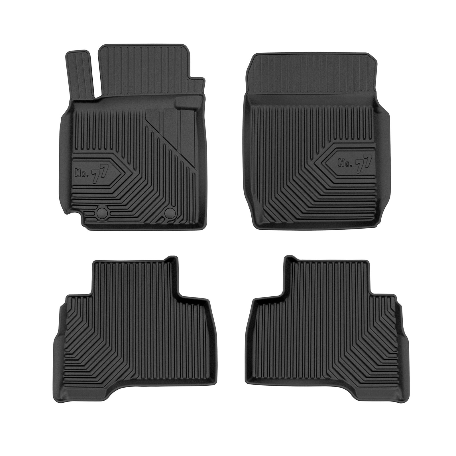 Tapis de sol anti-boue Suzuki Grand Vitara II 2005-2014 en TPE noir