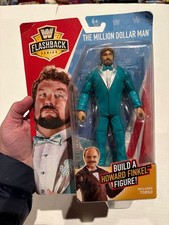 Mattel WWE Flashback Series THE MILLION DOLLAR MAN TED DIBIASE Action Figure MOC