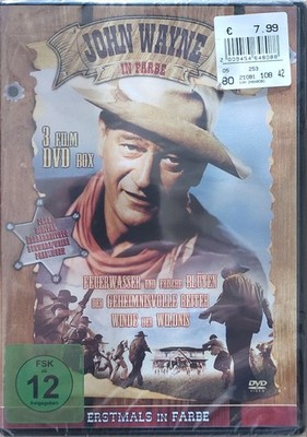 John Wayne 3Filme DVD Box  In Farbe
