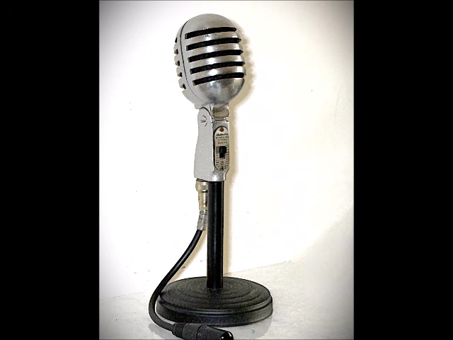 Vintage 1940's Electro-Voice 950 Cardax Crystal Microphone