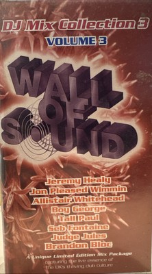Wall Of Sound - MIX  COLLECTION VOL 3- DJ MIX Super RARE 4 TAPE  PACK   Healy