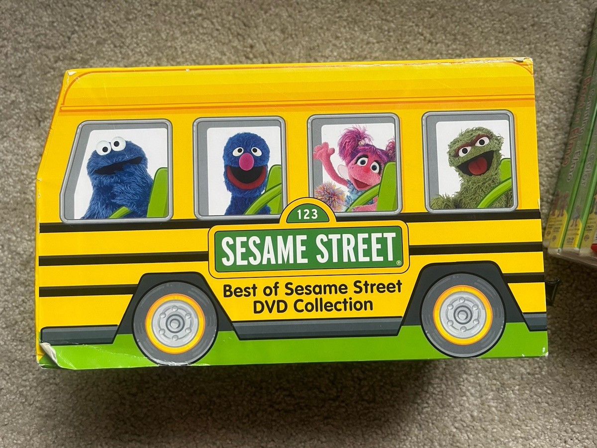 Sesame Street Best Of Sesame Street DVD Collection School Bus Box