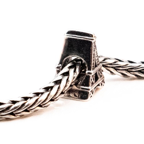 Eiffel Tower Paris Sterling Silver Charm - Picture 3 of 4