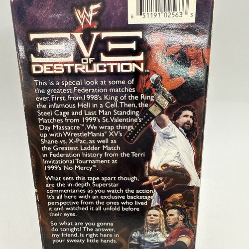 WWF - Eve of Destruction (VHS, 2000) - Picture 7 of 14