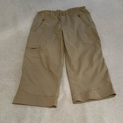 Merrell Women's Tan Hiking Pants Size 6 96% Nylon 4% Spandex, Not Treated