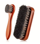2pcs Horsehair Shoe Brushes Set – Leather Boots Polish & Suede Cleaner Kit