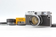Near MINT : Canon P Rangefinder Film Camera 50mm f1.4 Leica LTM L39 w/Hood JAPAN