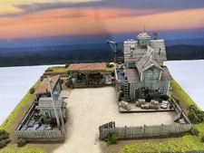 BUILT - Fine Scale Miniatures - “Elijah Roth & Sons” 14’ X 12’ Diorama