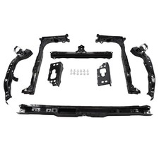 Radiator Support Assembly Steel Black For Toyota Rav4 2.5l 2013-2018 To1225313 Radiator Support Assembly Steel Black For Toyota Rav4 2.5l 2013-2018 To1225313