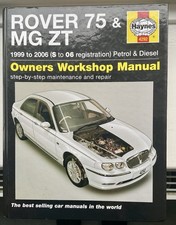 ROVER 75 & MG ZT Owners Workshop Manual by Haynes Publishing