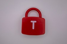 Lakeshore Alphabet Learning Locks, Replacement Letter T Lock