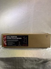 Ethos Wall Mounted Weight Plate Holder Rack Weight Lifting/gym Professional