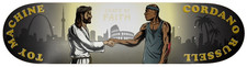 Toy Machine Cordano Russell Jesus Skate By Faith 8.5 Skateboard Deck