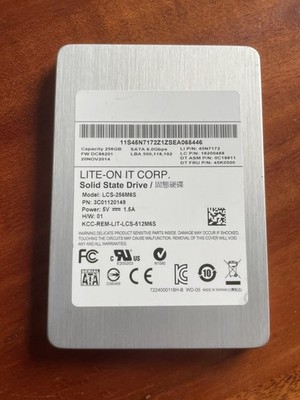 Lite-On 2,5'' 256GB SSD LCS-256M6S