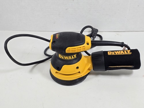 DEWALT DWE6421 5-In Random Orbit Palm Sander Corded w/ Dust Bag