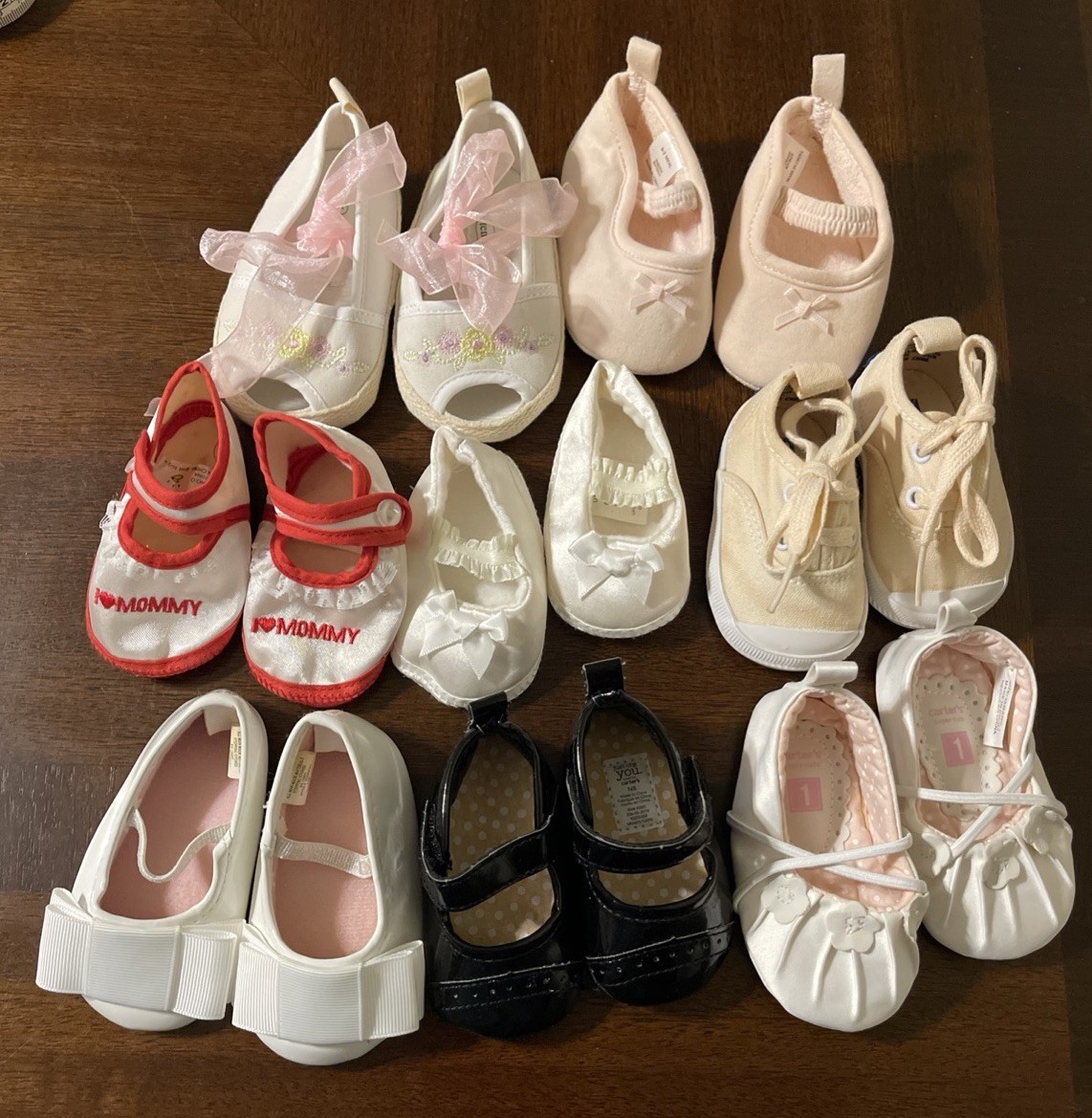 Lot Of 8 Pair Newborn-6months Carter&rsquo;s, Bellissimo