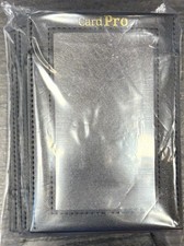 (10) LOT Card Case Pro Leather Graded Slab Sleeve Black Pouch PSA, BGS, SGC, CSG