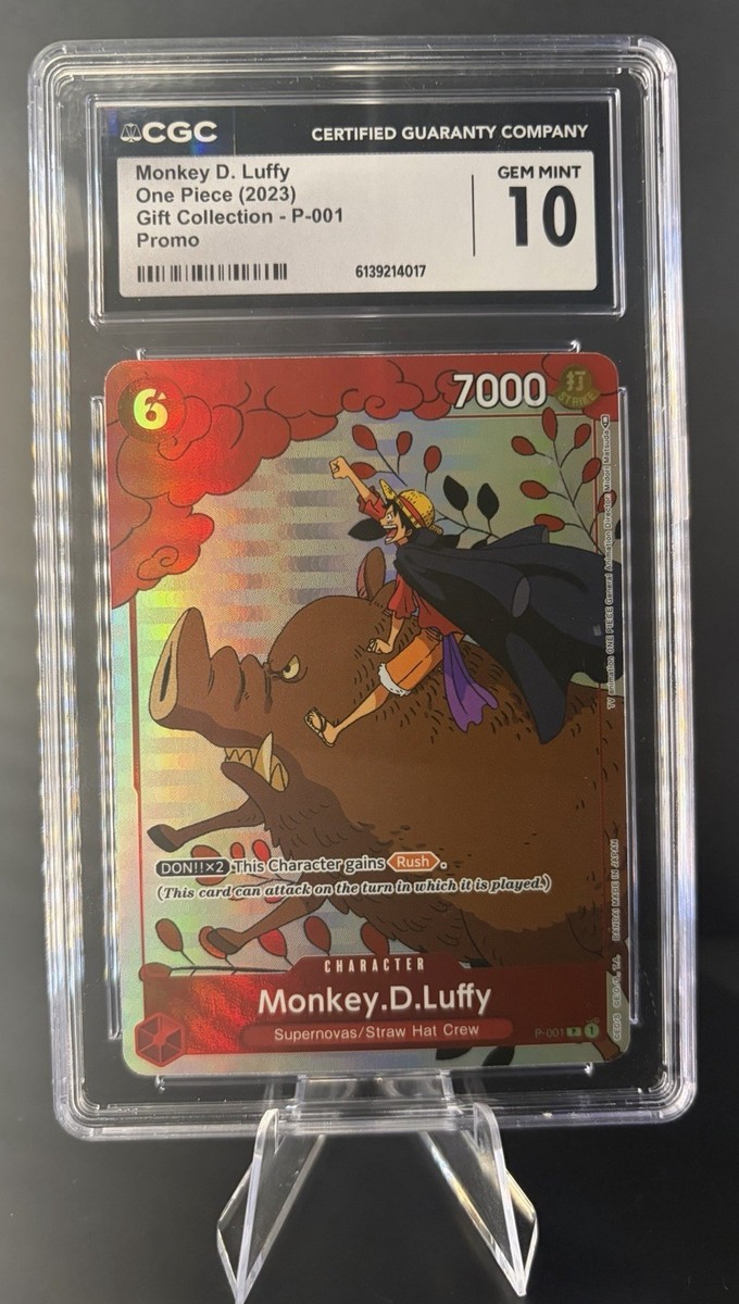 Monkey.D.Luffy (Gift Collection 2023) P-001 One Piece Promotion