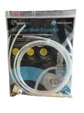 SharkBite John Guest Ice Maker Water Supply Kit 1/4in Push-Fit Tubing